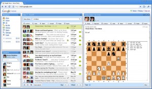 Tela inicial do Google Wave