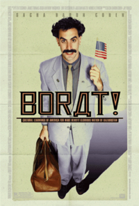 Borat movie poster