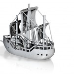Barco logo do The Pirate Bay em 3D